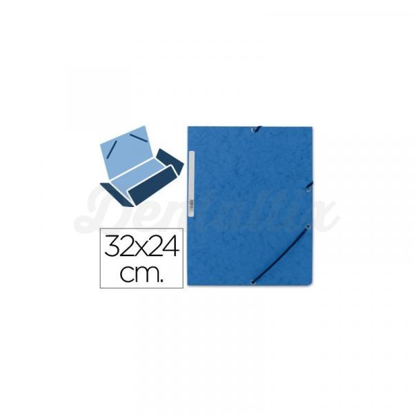 Carpetas de gomas carton prespan Q-Connect Din A4 azul Img: 201807281