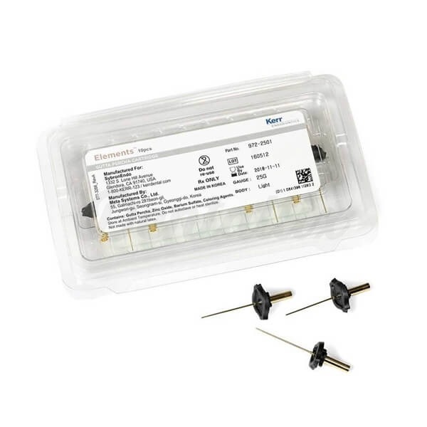 Elements: Cartucho de gutta percha (10 uds) - 25 GA Light Body Img: 202201151