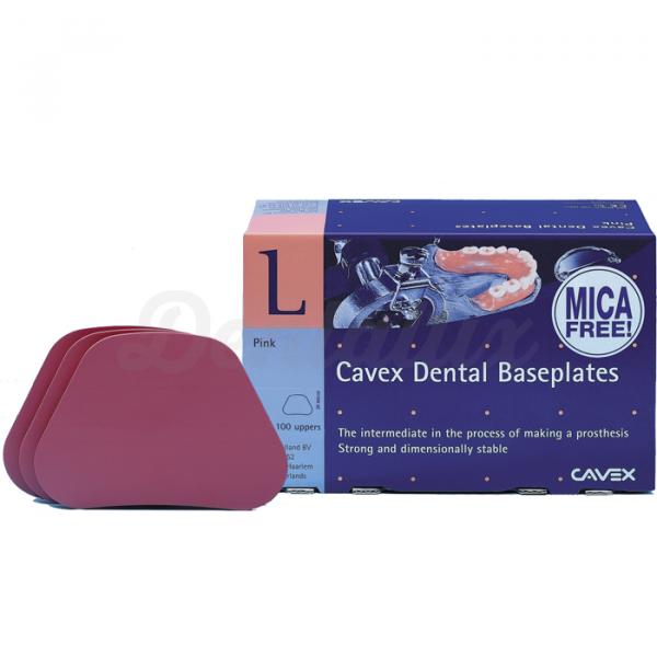 BASEPLATES PLANCHAS  BASE SUPERIOR ROSA SIN MICA (1x100u.)