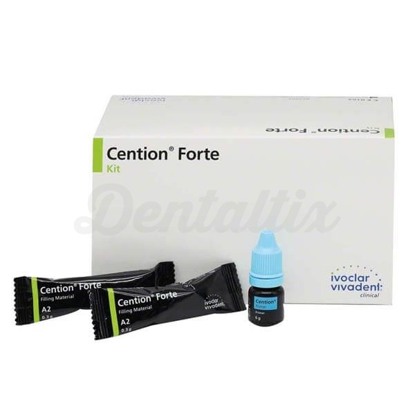 Cention Forte: Compósito Estético (cápsulas de 0.3 g) - Kit 50 Cápsulas 0,3 gr A2 Img: 202308191