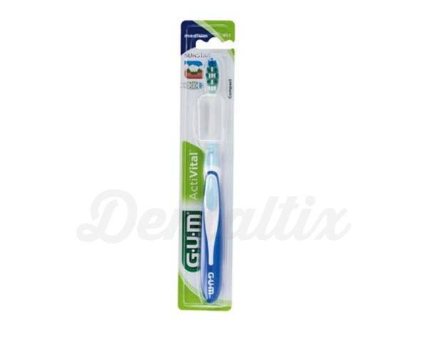 Gum Activital: Escova de dentes compacta - Peça média Img: 202011211