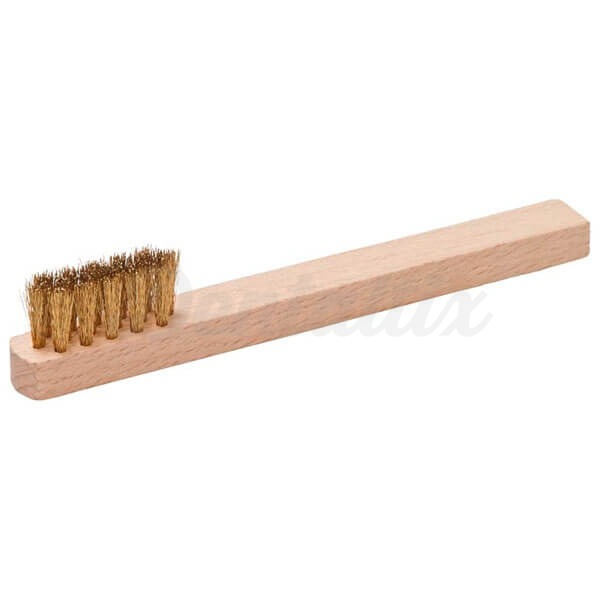 Escovas de Limpeza para Fresas com Cabo de Plástico - Fio de latão (com cabo) Img: 202503081