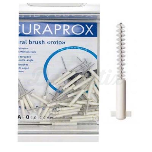 Curaprox Cra Roto: escova em espiral ultra fina (50 uds) - Branco Ø 2,2 mm Img: 202110301