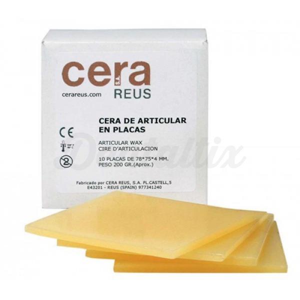 Cera Articular Amarela en Chapas 200 gr (10 uds x 4 mm)