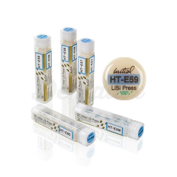Initial™ LiSi Press - Bloco cerâmico (5 uds x 3 g)-E59 HT Img: 202306101