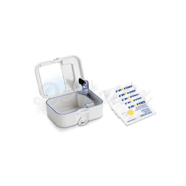 Cetron Set: Caixas para Próteses e Ortodontia - Conjunto com caixa, escova e limpador. Img: 202401061