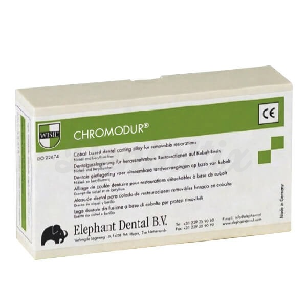 Chromodur M: Liga de Crómio-Cobalto (1 kg) Img: 202401061