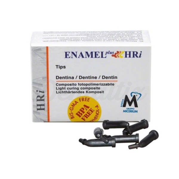 Enamel plus HRI: Compósito de dentina biocompatível para restaurações (cápsulas de 0,3 g) - 14 cápsulas de 0,3 g - Cor: UD1 Img: 202307011