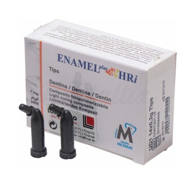Enamel plus HRI: Compósito Universal para Dentina - 14 cápsulas de 0,3 g - Cor: UD1 Img: 202307011