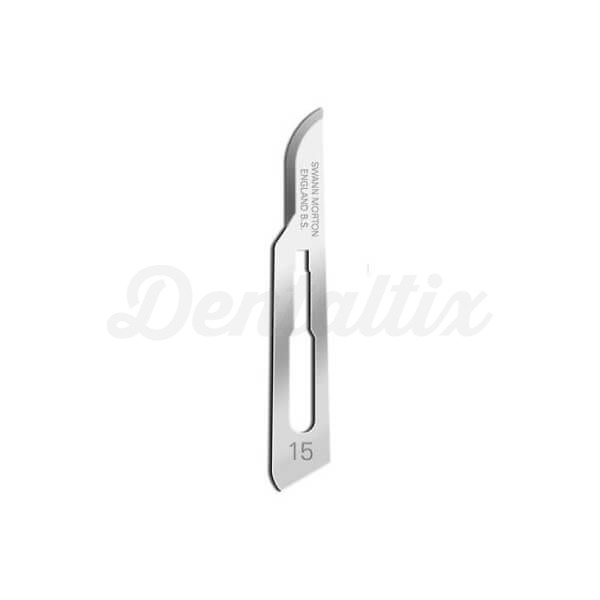 Lâmina Cirúrgica de Aço Ipara Bisturi (100 pçs) - Nº15 Img: 202304081