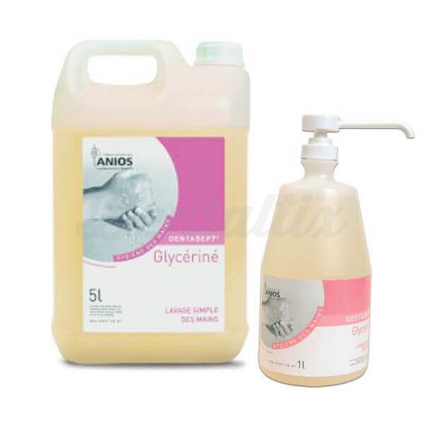DENTASEPT GLICERINA MÃOS 3 x 1l + 2 BOMBAS - 5 Litros Img: 202307011