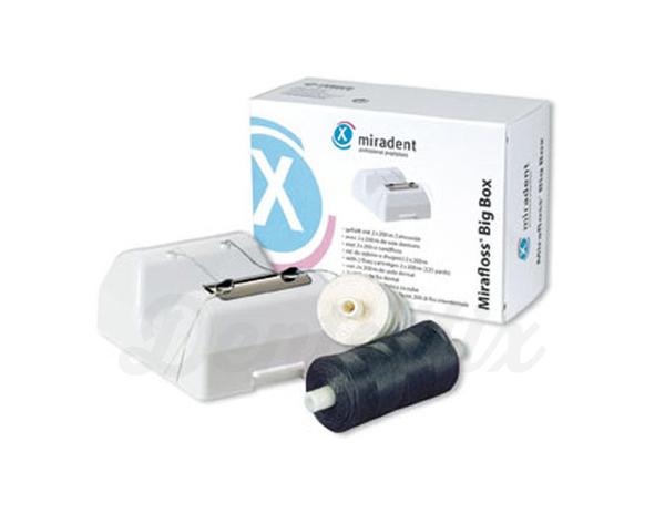 Mirafloss BIG: Dispensador + 2 Rolos de Fio Dentário Img: 202107311