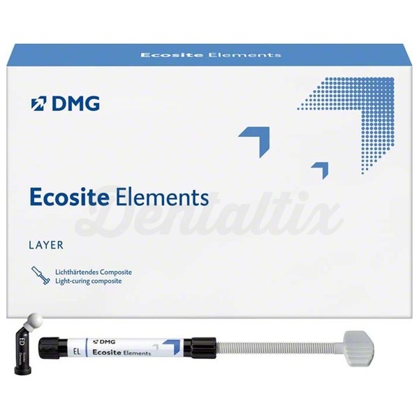 Ecosite Elements: Kit de compósito (4 seringas de 4 g) - Kit Hightlight: 4 Ser. de 4 g - Sortido Img: 202308191