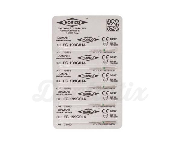 Fg 199 - Fresa diamantada (5 pçs) - Verde ISO 014 Img: 202011211