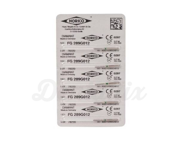 Fg 289 - Fresa diamantada (5 unid.) - Verde ISO 012 Img: 202011211