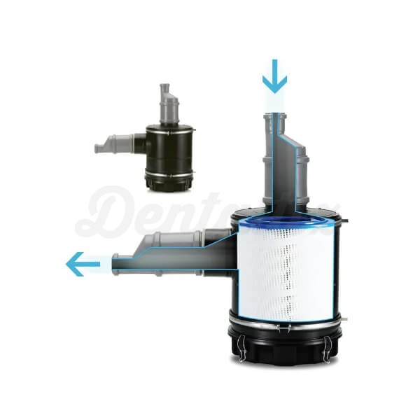 Filtro Bacteriológico para Aspiração HEPA H14 - Filtro completo Img: 202403161