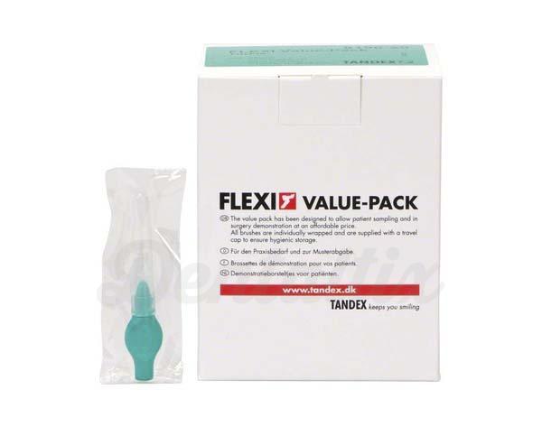Flexi: Escovas Interdentárias Verde 1 mm - 25 unidades Img: 202011211