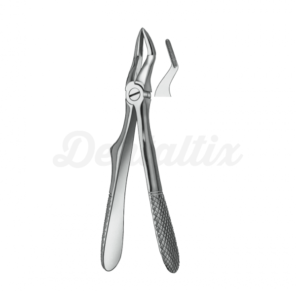 Forceps odontopediatría Klein Raices Sup. 280/4 Img: 201807031