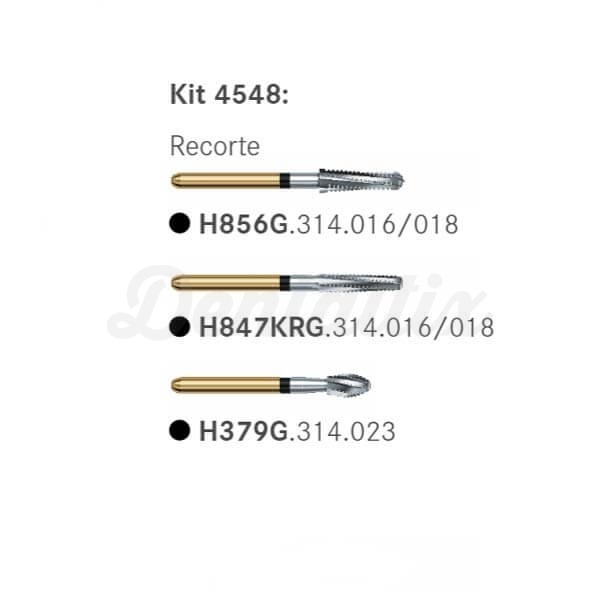 H847KRG fresa clínica de carboneto (5 peças) Img: 202308191