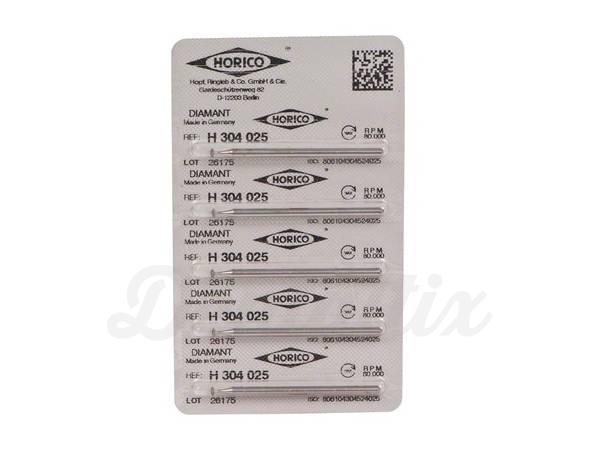 Fresa de Diamante H 304 0,9 mm ISO 025 (5 pçs) Img: 202011211