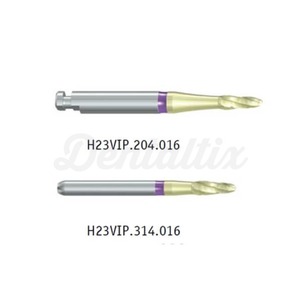 Fresa H23VIP para Remoção de Adesivo e Cimento (5 pçs) - Contra-ângulo Img: 202306031