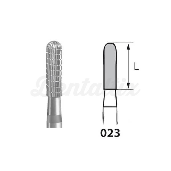 Fresa H129FSQ para Acrílicos e Metais Preciosos para PM - 023 Img: 202306031