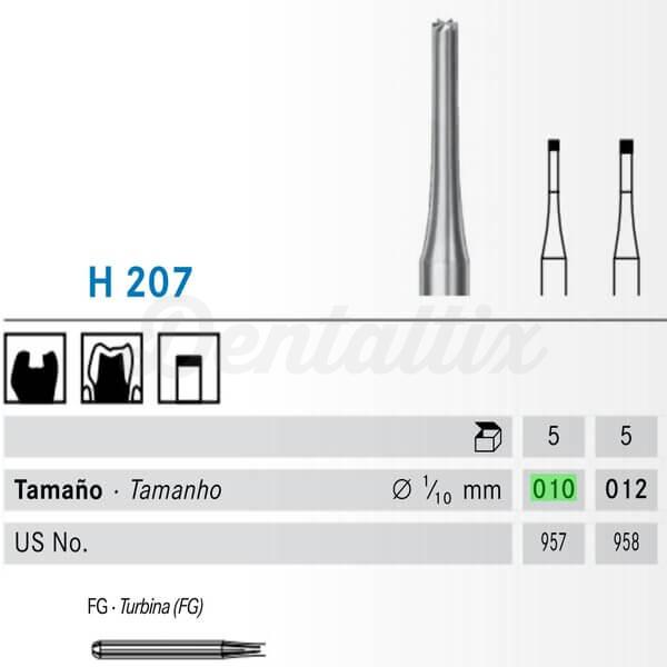 Fresas H207 de Carburo Tungsteno FG-012 Img: 202110301