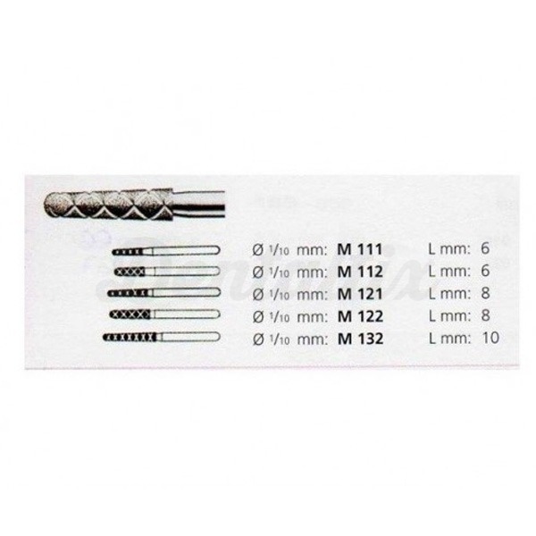 Fresa T.D.A. Diamantada (5 pcs) - M111 Img: 202204301