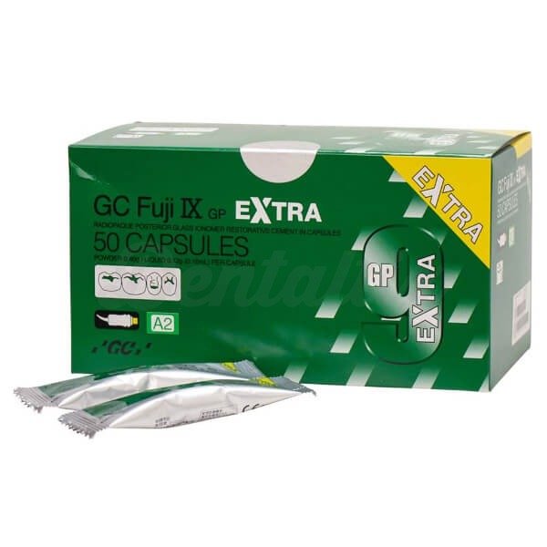 Fuji IX GP Extra: Cimento de Ionómero de vidro - A2 (50 x 014 ml) Img: 202503081