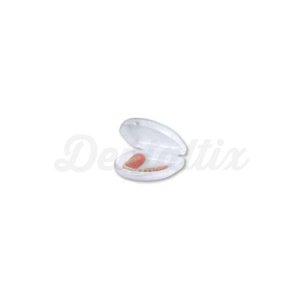 Dento-Box I: Caixa para Prótese ou Trabalho de Ortodontia (12 pcs) - Branco Img: 202208131