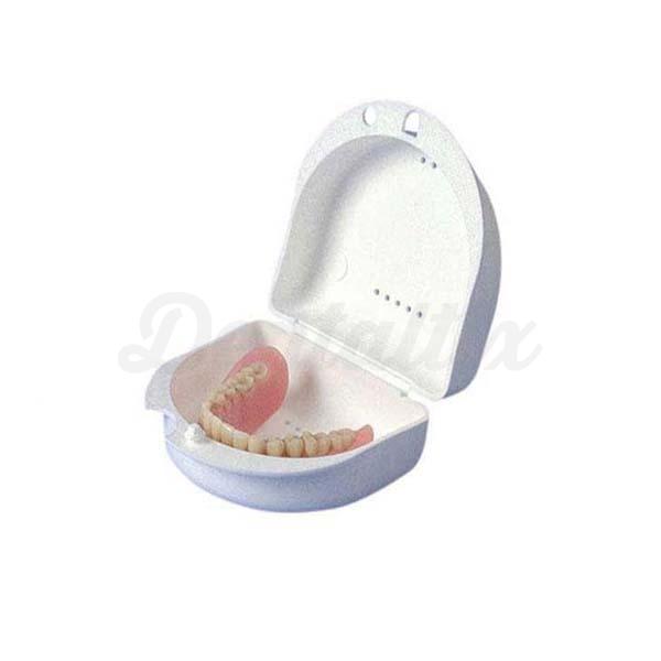 Dento-Box II: Caixa para Prótese ou Trabalho de Ortodontia (12 pcs) - Branco Img: 202208131