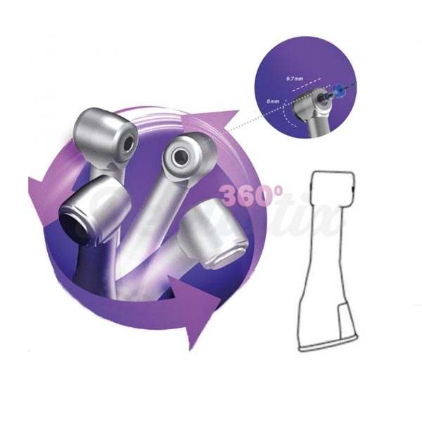 Tampa protectora para contra-ângulo Rooter X3000 - Funda CA Rooter X3000 Img: 202210151