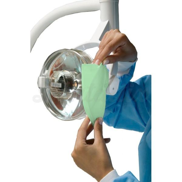 PROTECTORES MANILLAS CON ELASTICO VERDES (1x300u)