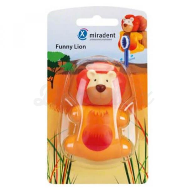 Funny Animals: Porta-escova higiénica - Leão 