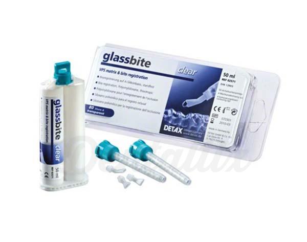 Glassbite - Material de Registro da Mordida de Vidro - 2 x 50 ml de pasta base e catalisador Img: 202007111