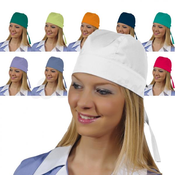 Gorro dental cofia BANDANA (pack de 5u.) - Color Blanco Img: 201807031