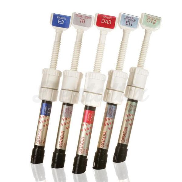 GRADIA dentina (2,9ml) - Compósito fotopolimerizável - Dentina DA2 Img: 202205141