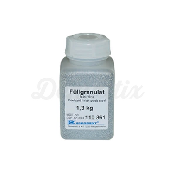 Granulado de aço de grão fino (1,3 kg) Img: 202308191