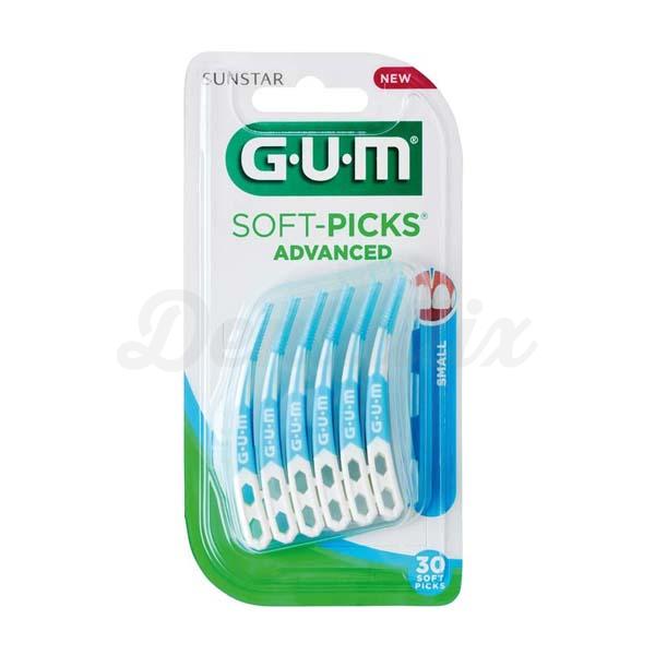 Gum Soft-Picks Advance: Escova Interdental - Pequeno (30 pcs) Img: 202208131