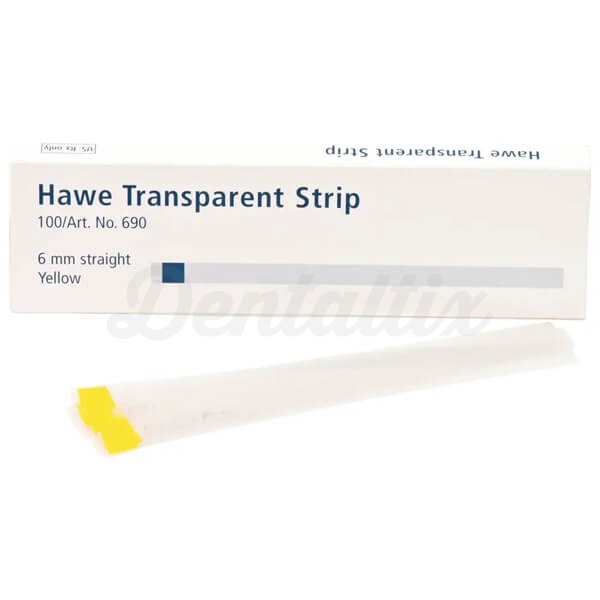 Tiras Transparentes Retas para Materiais de Obturação Anterior Img: 202503151