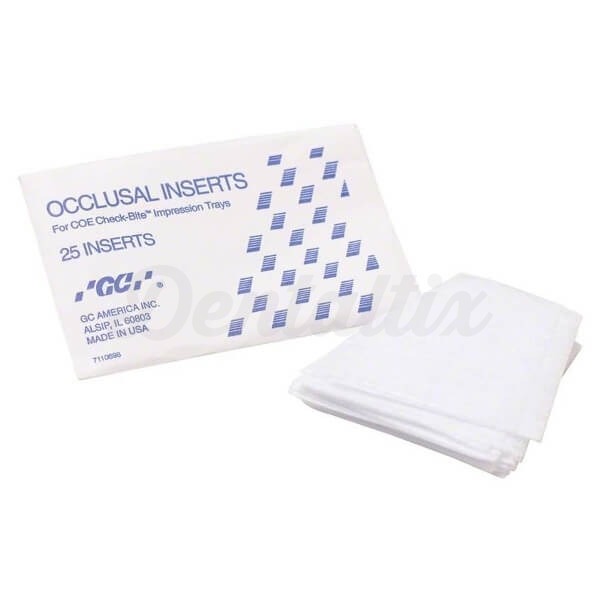 Inserção oclusal (25 peças) - 25 unidades Img: 202307011