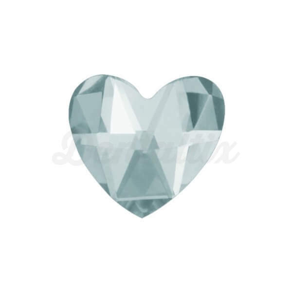 Jóia dentária de diamantes sintético de zircónio - Coração branco com corte cor-de-rosa de 2,9 mm (1 unidade) Img: 202503081