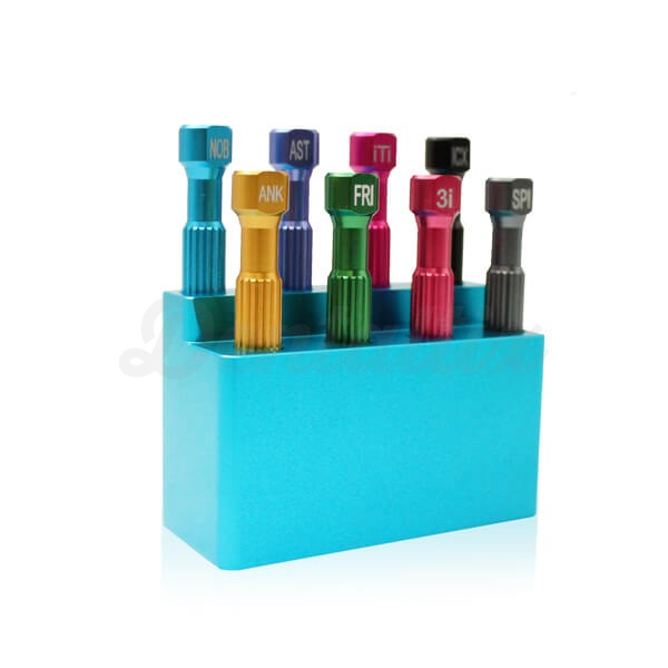 Kit de Chaves de Parafusos para Implantes para Laboratório Dentário Img: 202503151