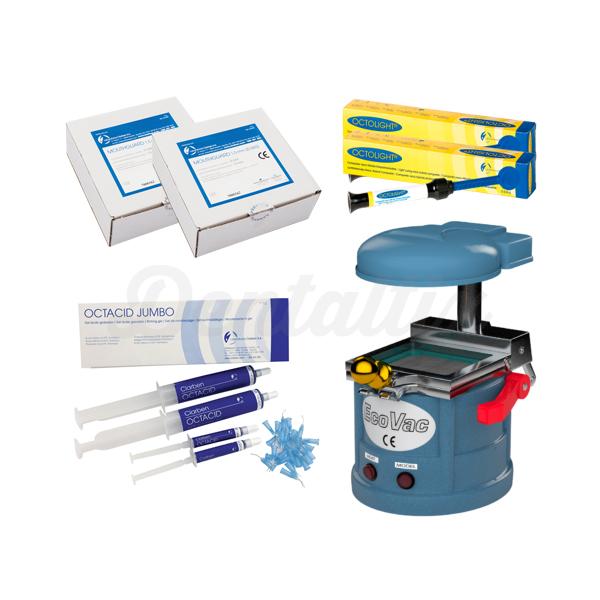 Ecovac Pack: Com Octacid Jumbo, Octolight e Mouthguard Clarben - Ecovac + Octocid Jumbo + Octolight + Mouthguard Img: 202209101