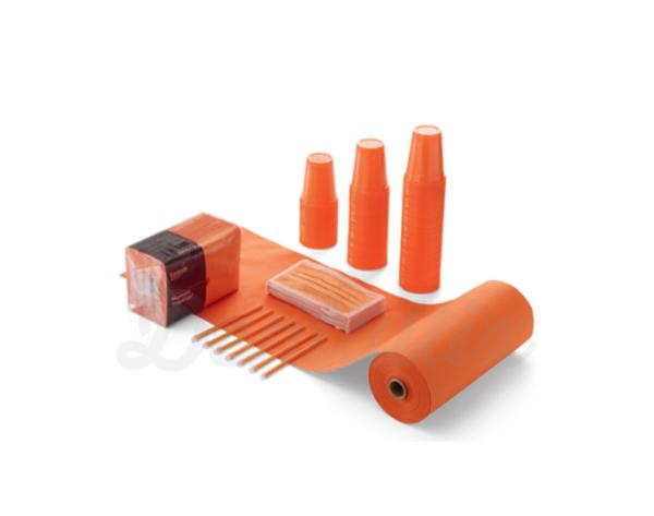 Kit Monoart: 5 produtos descartáveis - Kit laranja Img: 202104171