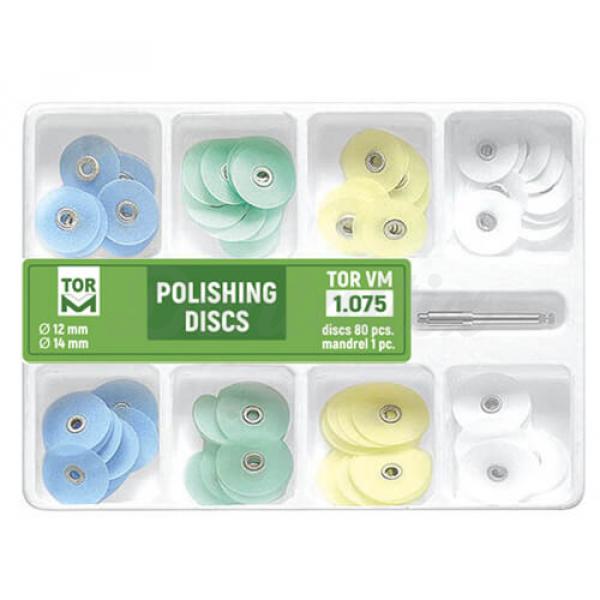 Kit universal de discos de polimento dentário (80 pcs) Img: 202107311