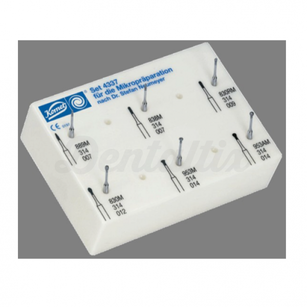 kit fresas KOMET 4337.314 micropreparación Img: 202204301
