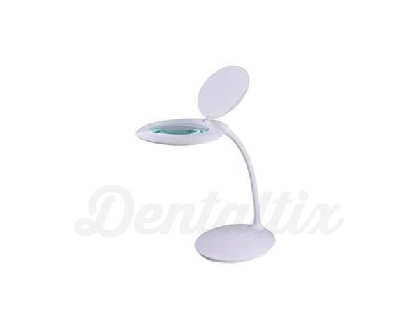 Lâmpada de mesa com lupa e braço flexível 60 LEDS - 1 unidade Img: 202110301