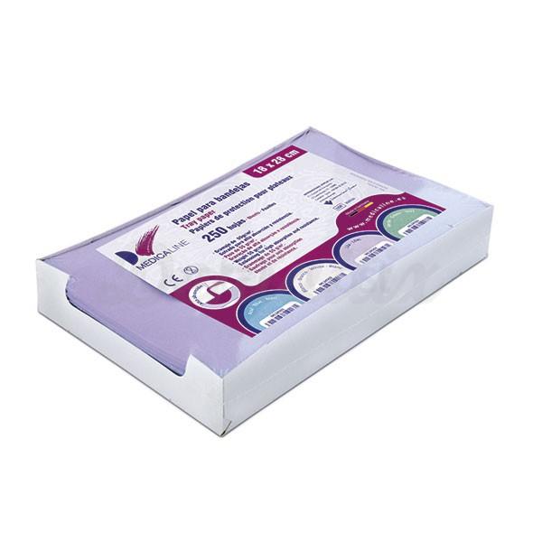 PAPEL ABSORB. BANDEJAS  VERDE FRESH 18x28cm. 250u.	 Img: 202111131