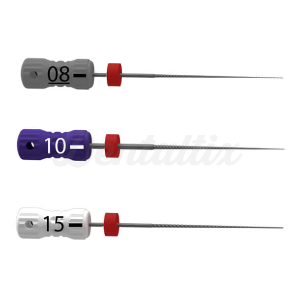 GenENDO: Limas K para Endodontia (6 unidades) - L: 25 mm N: 15 C: 02 Img: 202601247